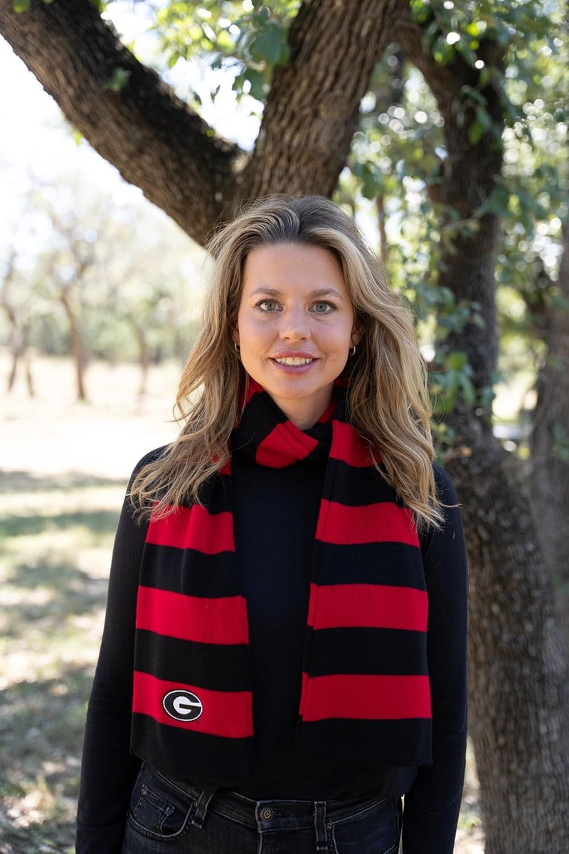LogoFit Striped Winter Scarf for Women - Image 3